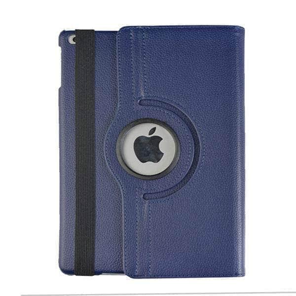 CaseBuddy Casebuddy 19IPAD 102 XZ DBU iPad 10.2 2019/2020 (iPad 7/8) Leather Stand 360 Case