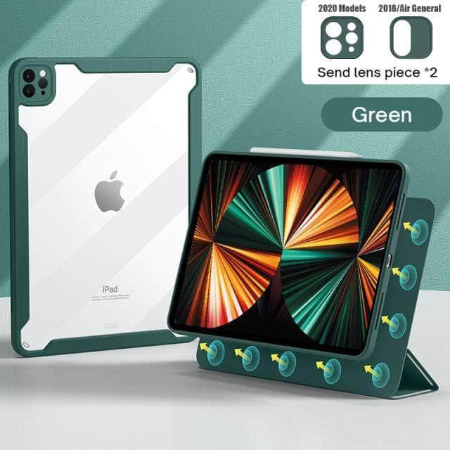 CaseBuddy Australia Casebuddy Dark green / iPad 10.2 2019 2020 iPad 10.2 (7/8) Magnetic Smart Case