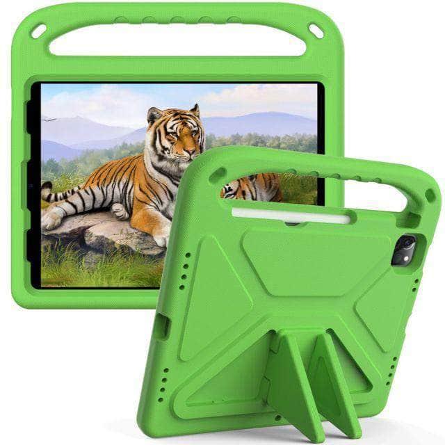 CaseBuddy Australia Casebuddy green / iPad 9 iPad 10.2 9th 2021 Kids EVA Case