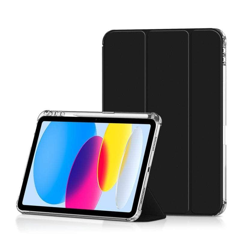 Casebuddy black iPad 10 2022 Folio Flip Stand Cover