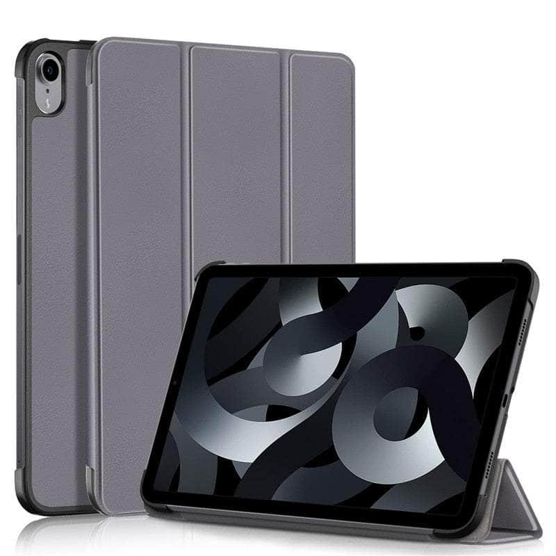 Casebuddy Gray / iPad 10th 10.9 2022 iPad 10 2022 Magnetic Folding Smart Cover