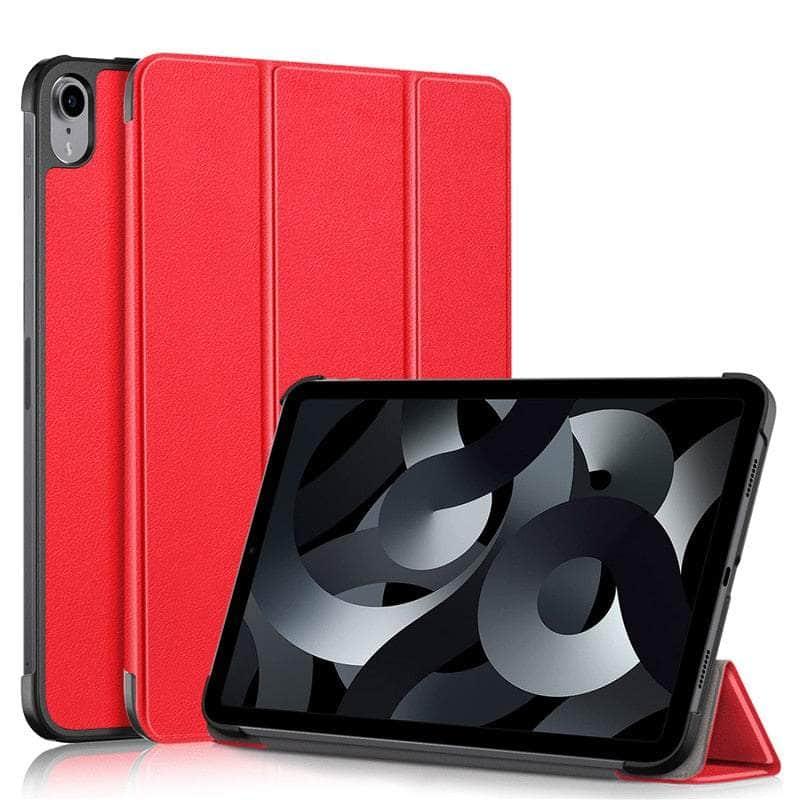 Casebuddy Red / iPad 10th 10.9 2022 iPad 10 2022 Magnetic Folding Smart Cover