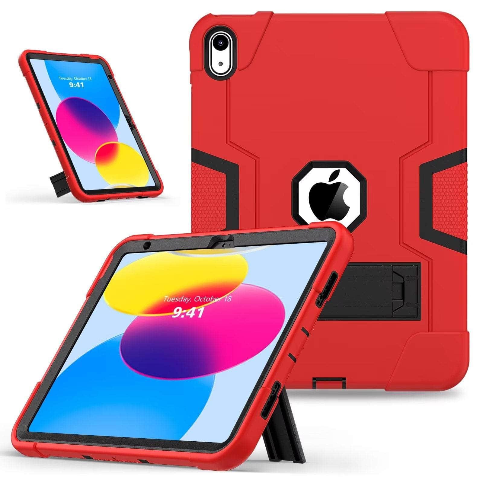 Casebuddy iPad 10 2022 Shockproof Kickstand Kid Silicone case