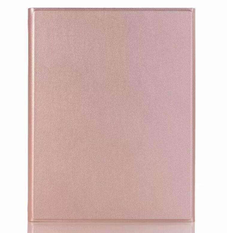 CaseBuddy Casebuddy iPad 9.7 5/6 Leather Look Split Bluetooth Keyboard Case with Pen Slot