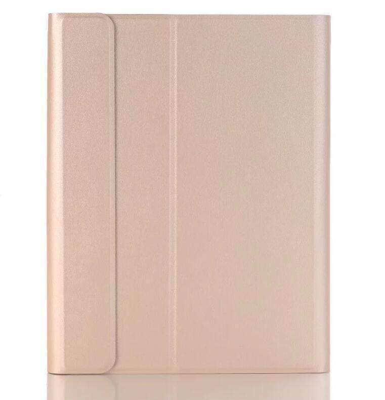 CaseBuddy Casebuddy iPad 9.7 5/6 Leather Look Split Bluetooth Keyboard Case with Pen Slot