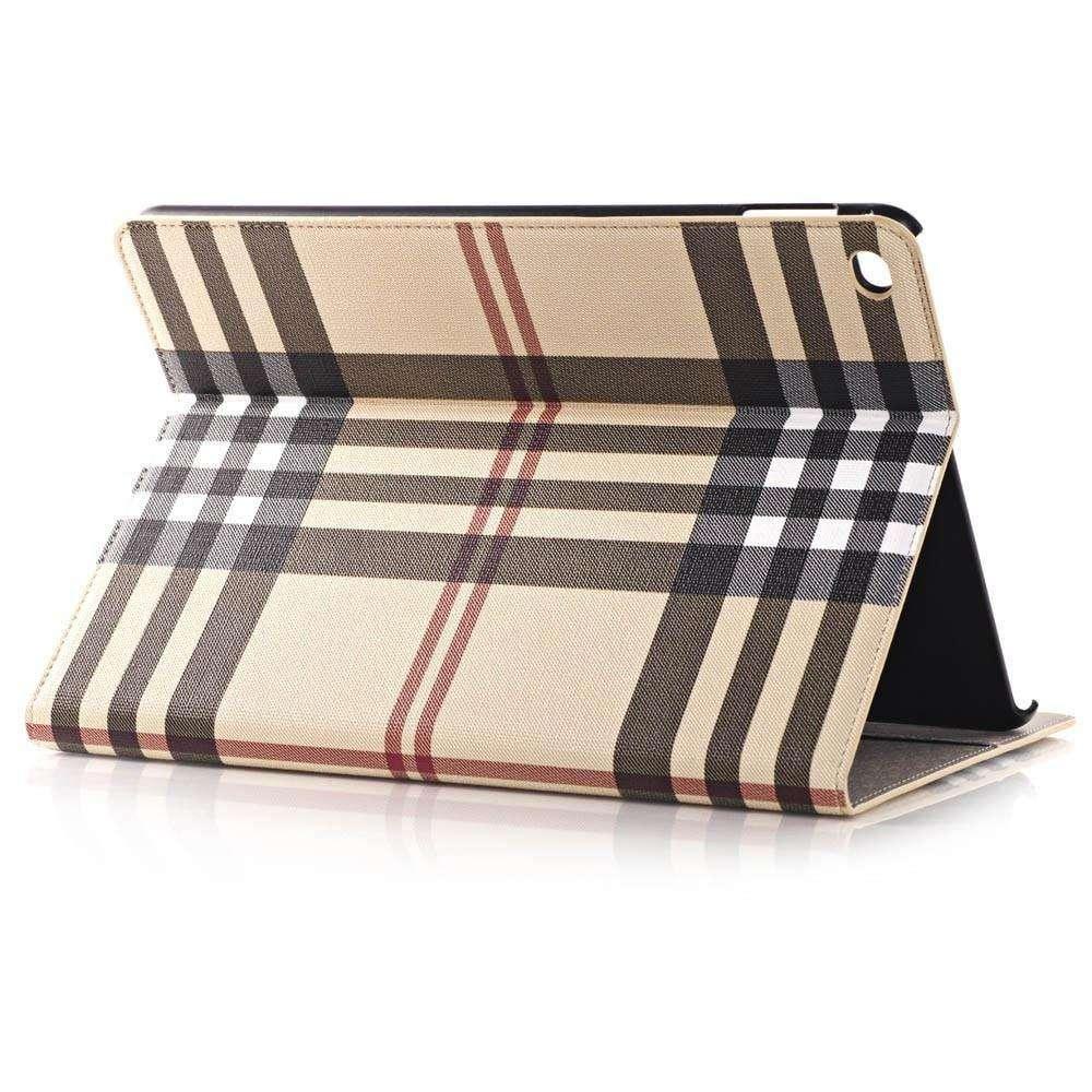 iPad 9.7 Tartan Leather Card Slot Case - CaseBuddy