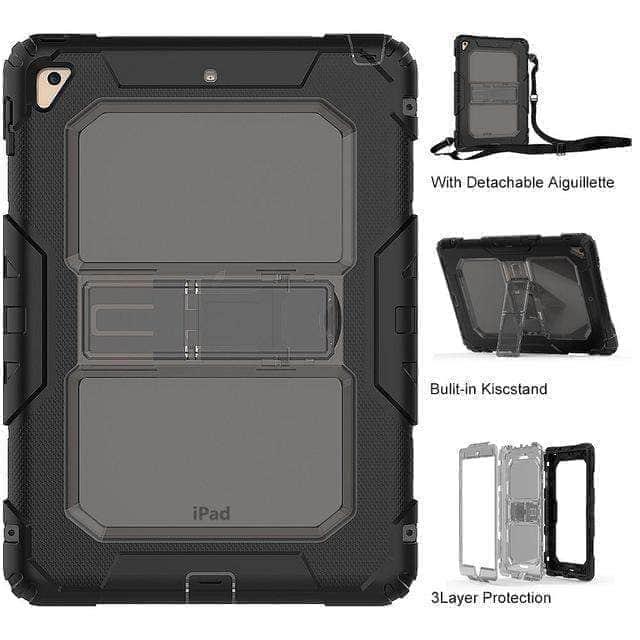 CaseBuddy Casebuddy 1 iPad Air 2 Heavy Duty PC Rugged Triple-Layer Hybrid Shell Cover