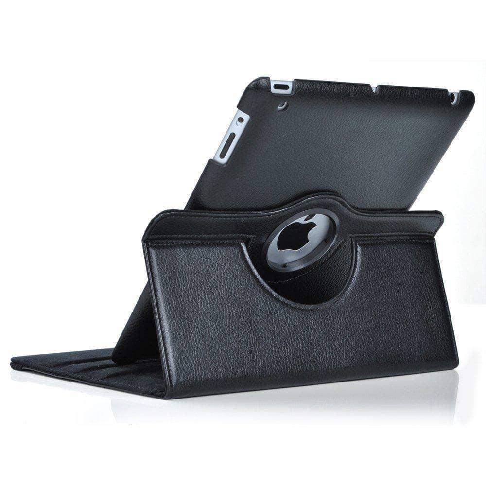 iPad Air 3 10.5 2019 A2152 A2123 A2153 360 Degree Rotating Leather Look Smart Shell Case - CaseBuddy