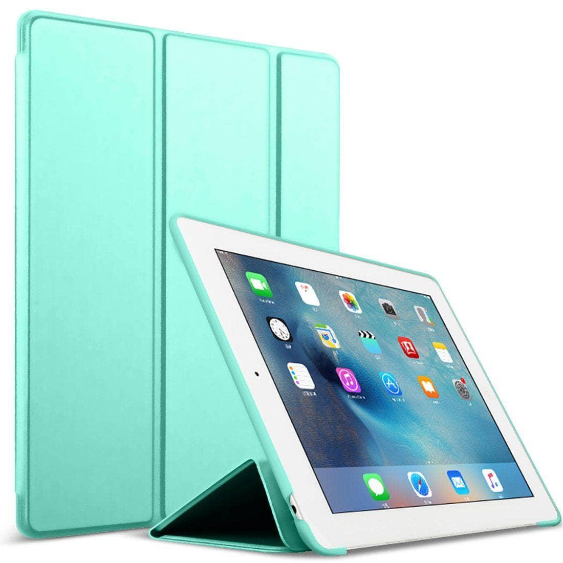 iPad Air 3 10.5 2019 Leather Look Silicone Soft Back Smart Cover - CaseBuddy