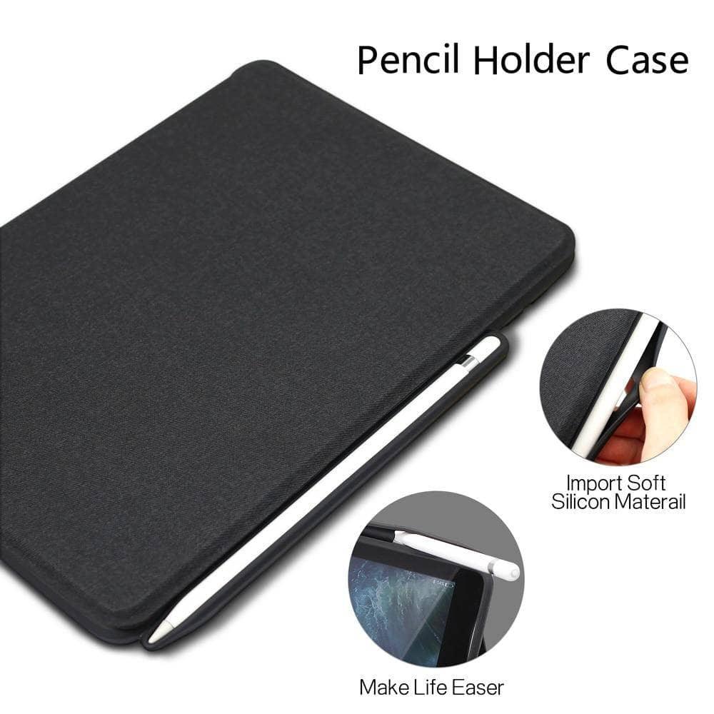 iPad Air 3 2019 Bluetooth Keyboard Built-in Pencil Holder Smart Folding Tablet Case - CaseBuddy