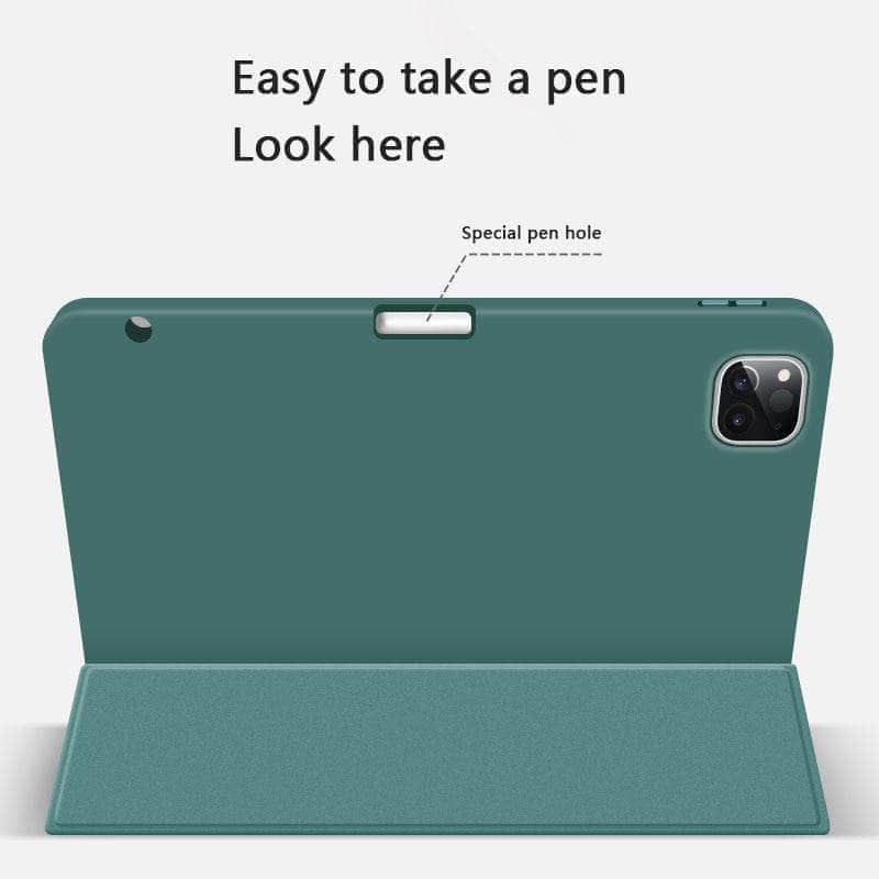 CaseBuddy Australia Casebuddy iPad Air 4 10.9 Wireless Charge Pencil Holder Smart Case