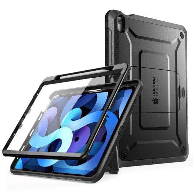 CaseBuddy Australia Casebuddy Black iPad Air 4 Case 10.9 SUPCASE UB PRO Full-body Rugged Cover Case