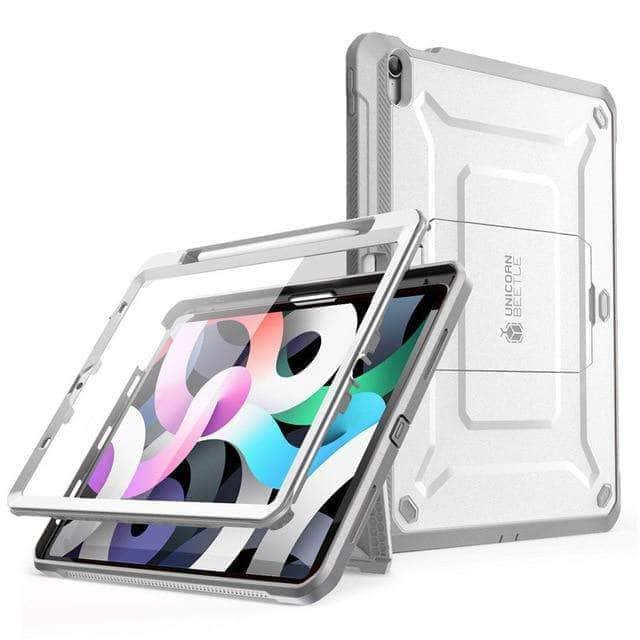 CaseBuddy Australia Casebuddy White iPad Air 4 Case 10.9 SUPCASE UB PRO Full-body Rugged Cover Case