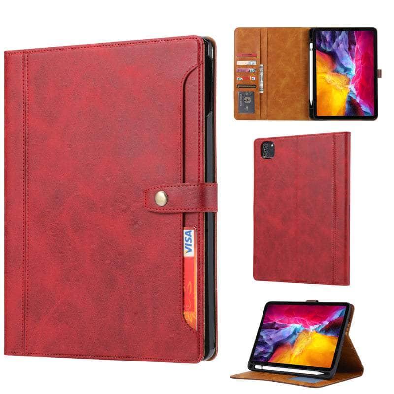 iPad Air 5 Luxury Business Leather Book Case