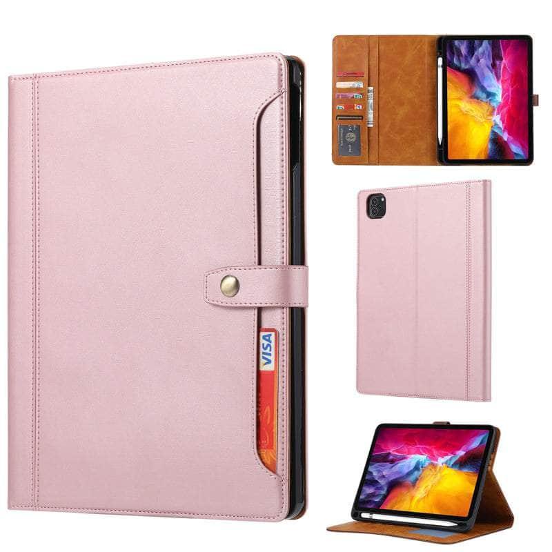 iPad Air 5 Luxury Business Leather Book Case