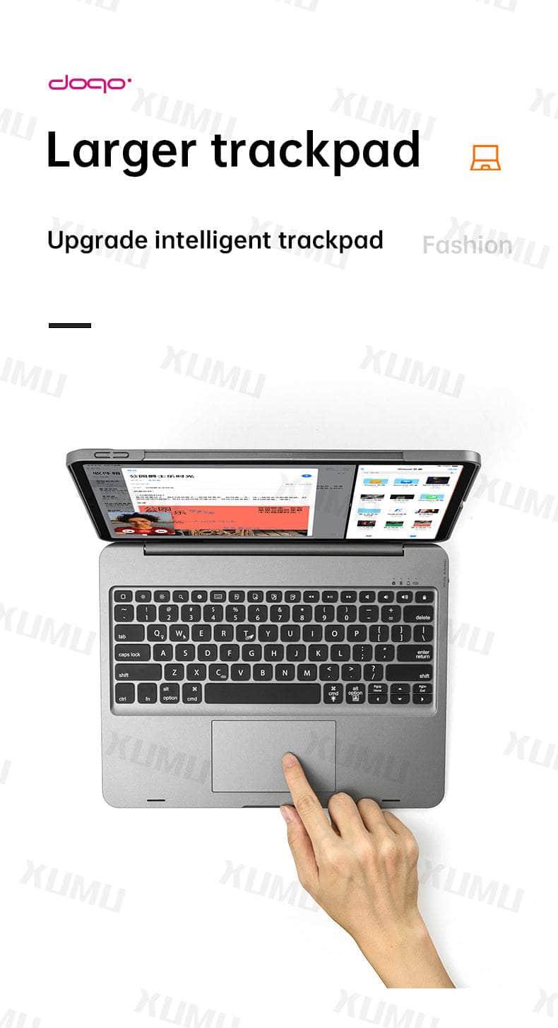 iPad Air 5 Touchpad Detachable Hard Keyboard Case