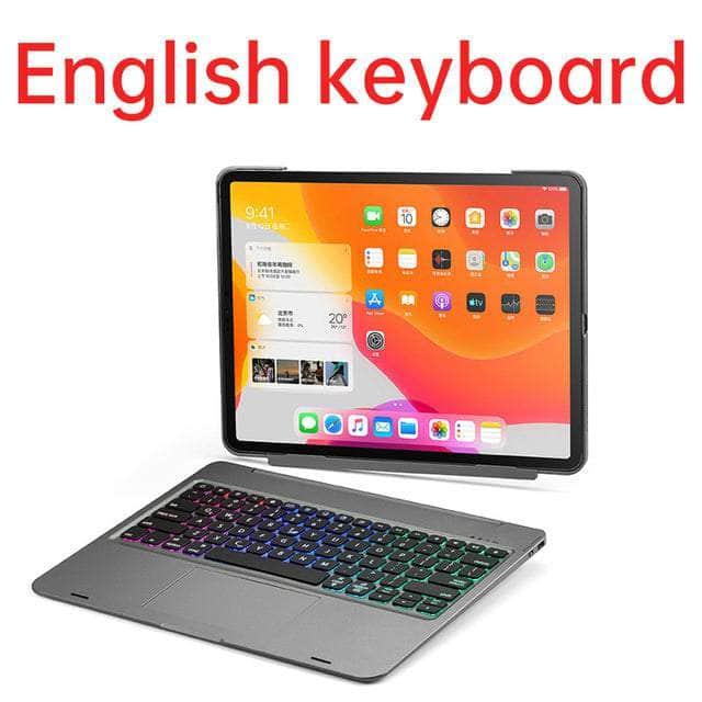 CaseBuddy Australia Casebuddy English keyboard / iPad Air 5 iPad Air 5 Touchpad Detachable Hard Keyboard Case