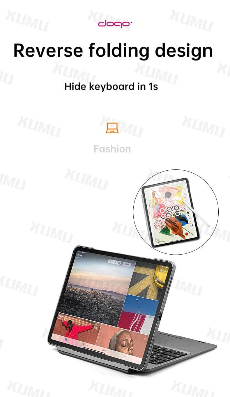 iPad Air 5 Touchpad Detachable Hard Keyboard Case