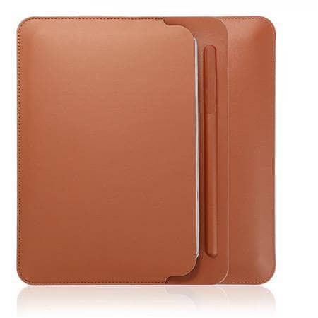 iPad Mini 5 Faux Leather Protective Pen Slot Sleeve Pouch Bag