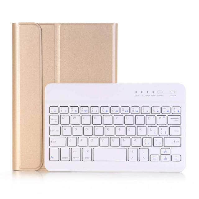 CaseBuddy Australia Casebuddy Gold iPad Mini 5 Smart Folio Keyboard Case