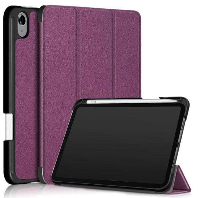CaseBuddy Australia Casebuddy SZ Purple / iPad mini 6 iPad Mini 6 Pencil Holder Cover for ipad mini 6th Generation 8.3" 2021 Case