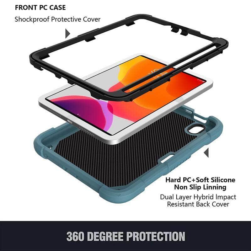 CaseBuddy Australia Casebuddy iPad Mini 6 Silicone Shockproof Kids Stand