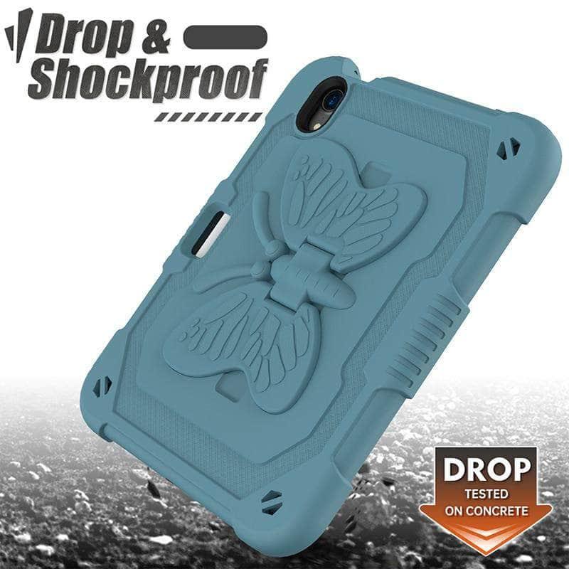 CaseBuddy Australia Casebuddy iPad Mini 6 Silicone Shockproof Kids Stand