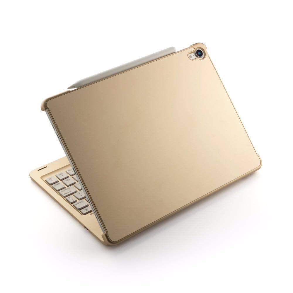 iPad Pro 11 2018 360 Bluetooth Wireless Backlit Keyboard Case A1980 - CaseBuddy
