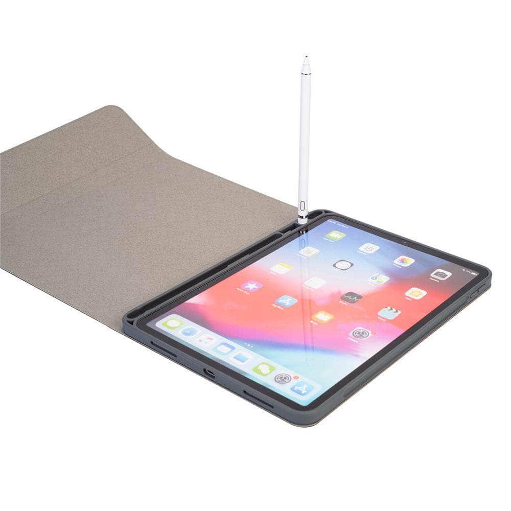 iPad Pro 11 2020 Touchpad Backlit Bluetooth Keyboard Pencil Holder Case - CaseBuddy