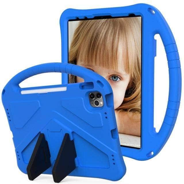 CaseBuddy Australia Casebuddy Blue / For iPad Pro 11 2021 iPad Pro 11 2021 EVA Foam Portable Kids Safe Shockproof Stand