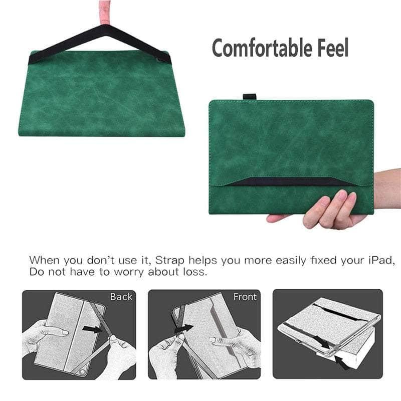 Casebuddy iPad Pro 11 2022 Luxury Leather Wallet Case