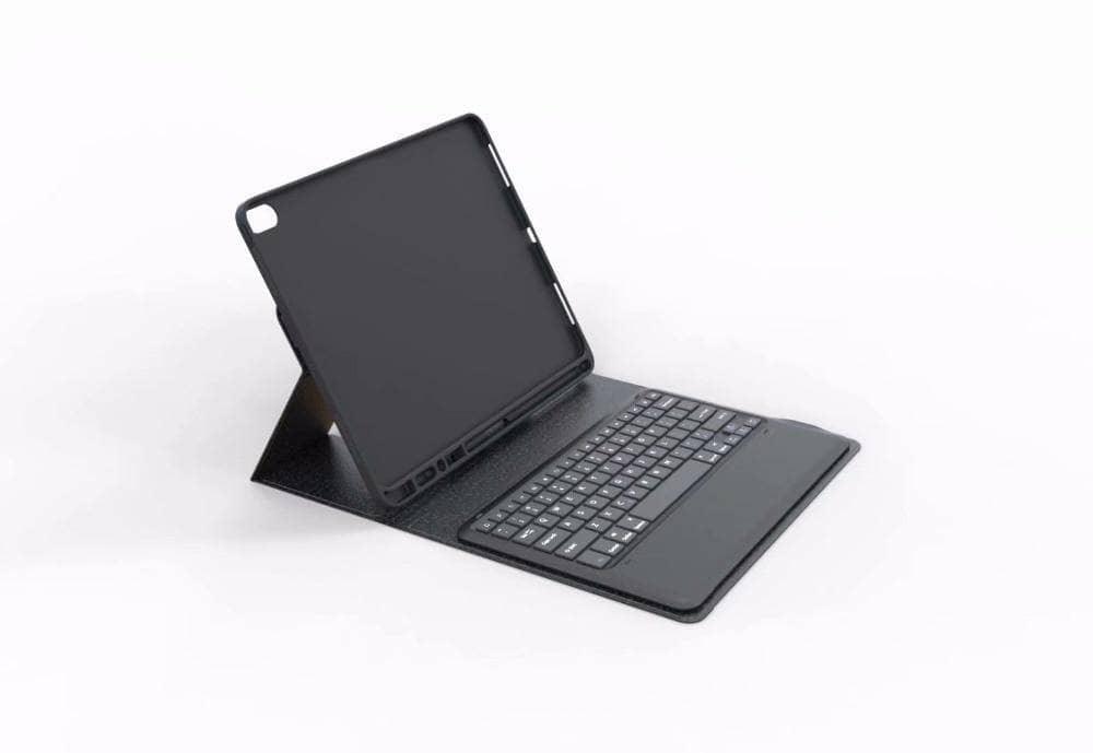 iPad Pro 12.9 2018 Detachable ABS Wireless Bluetooth Keyboard PU Magnet Stand Case - CaseBuddy