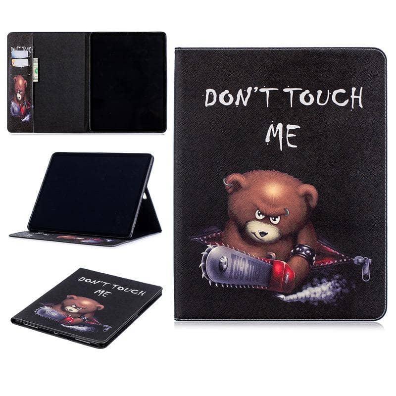 iPad Pro 12.9 2018 Leather Look Ultra Slim Silicon Back Smart Tablet Cover - CaseBuddy
