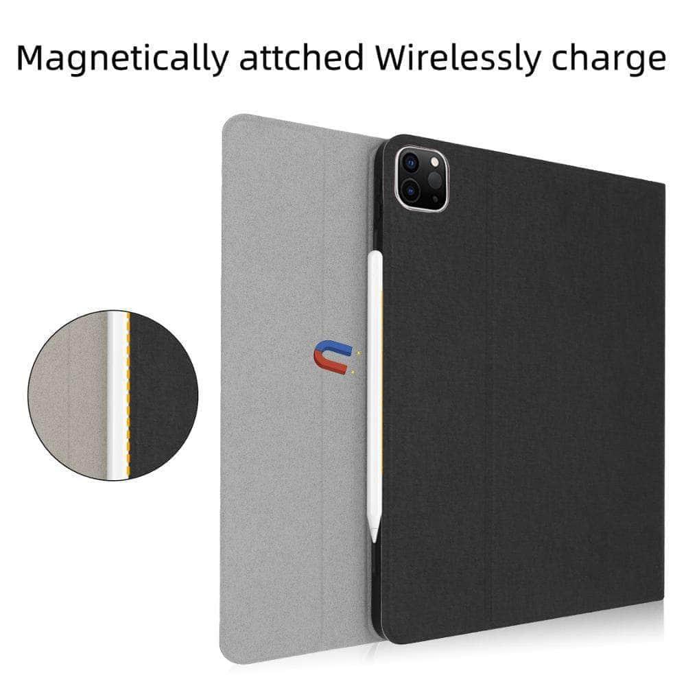 CaseBuddy Australia Casebuddy iPad Pro 12.9 2020 Slim Bluetooth Keyboard Tablet Case Pen Holder