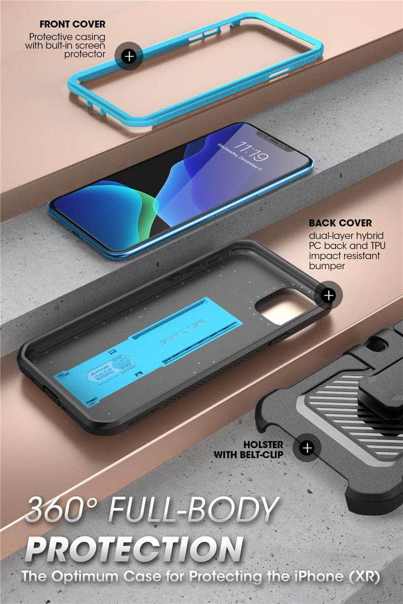 iPhone 11 (2019 Release) SUPCASE UB Pro Full-Body Rugged Holster Cover - CaseBuddy