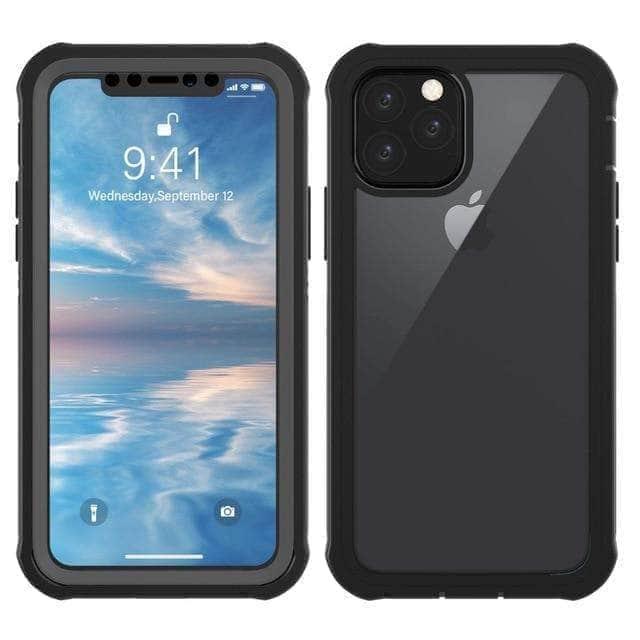 CaseBuddy Casebuddy 11 Pro Max 6.5 inch / Black iPhone 11 Pro Max 360 Degree Protection Sport Shockproof Case