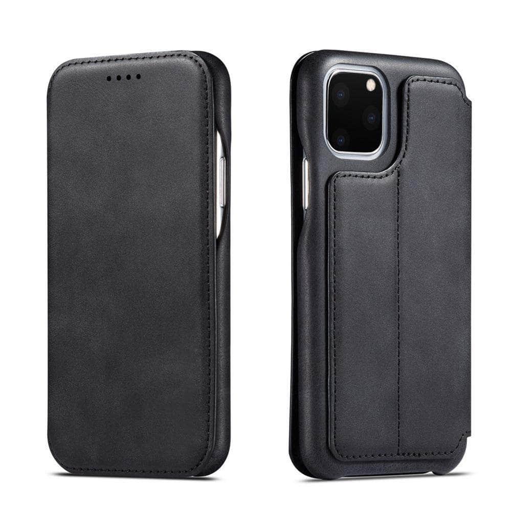 iPhone 11 Pro Max Cover Full Protection Flip Case Shockproof Cover - CaseBuddy