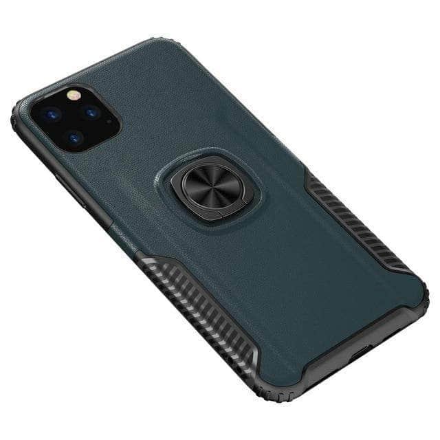 iPhone 11 Pro Max Stand Magnet Armor Protective Back Cover - CaseBuddy