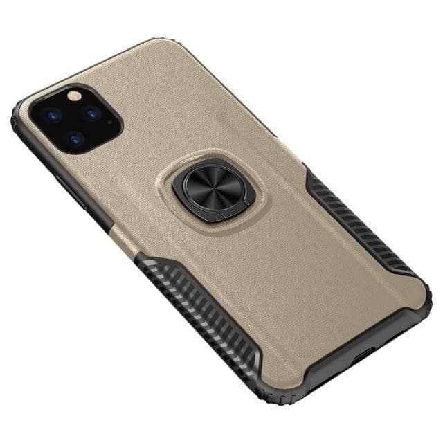 iPhone 11 Pro Max Stand Magnet Armor Protective Back Cover - CaseBuddy