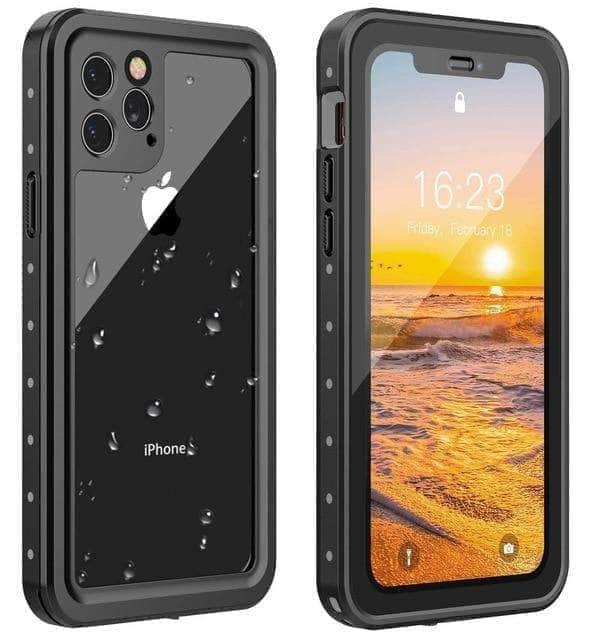 CaseBuddy Casebuddy For iPhone11 Pro / Clear / Case & Strap iPhone 11 Waterproof Case Full-Body Rugged Built-in Screen Protector