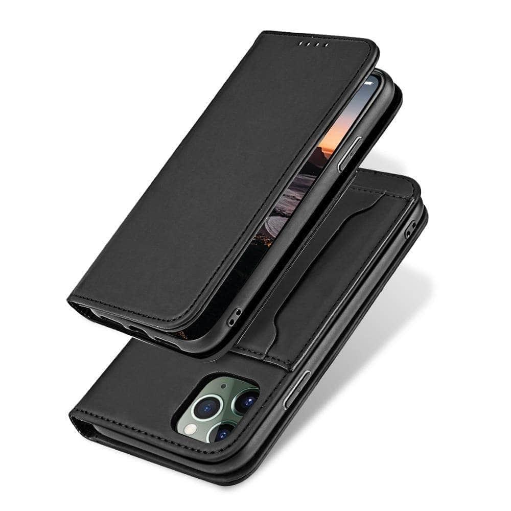 CaseBuddy Australia Casebuddy iPhone 12 11 Mini Pro Max Flip Case Thin Magnetic Card Holder