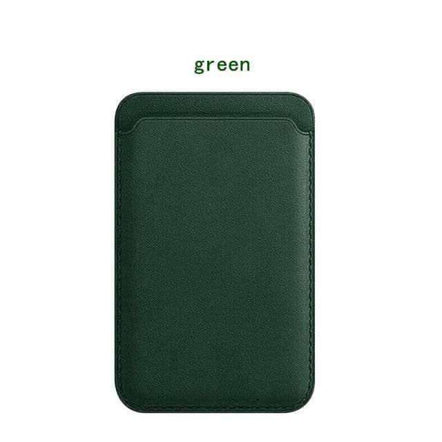 CaseBuddy Australia Casebuddy iPhone 12 MINI / Green iPhone 12 Magsafe Magnetic Card Holder Case