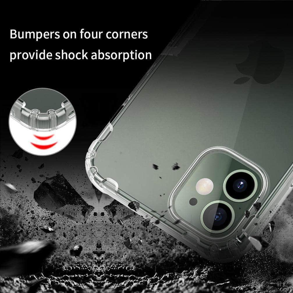 iPhone 12 Mini Pro MAX NILLKIN Silicone Nature Series Soft TPU Back Cover - CaseBuddy