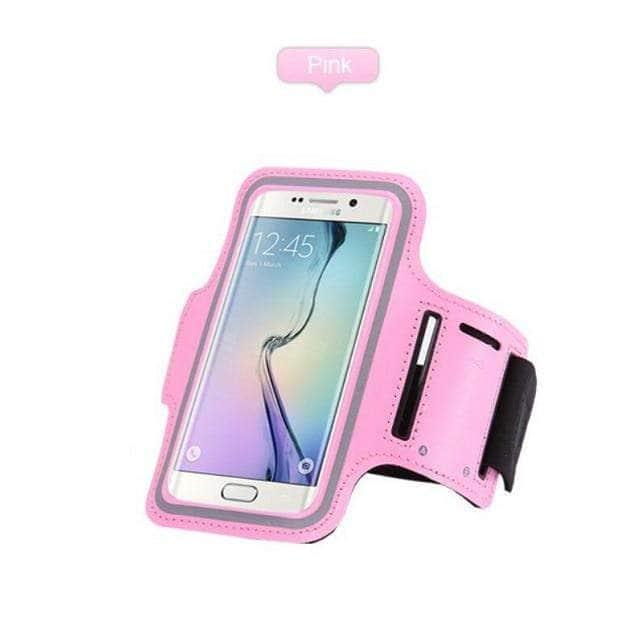 CaseBuddy Australia Casebuddy For iPhone 12 / Baby Pink iPhone 12 WorKout Running Gym Belt Armband