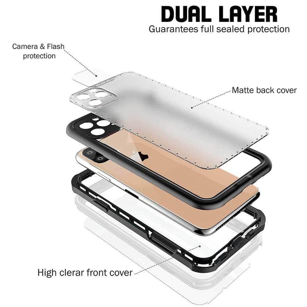 CaseBuddy Australia Casebuddy For iPhone 13 / Black Case iPhone 13 IP68 Waterproof Case