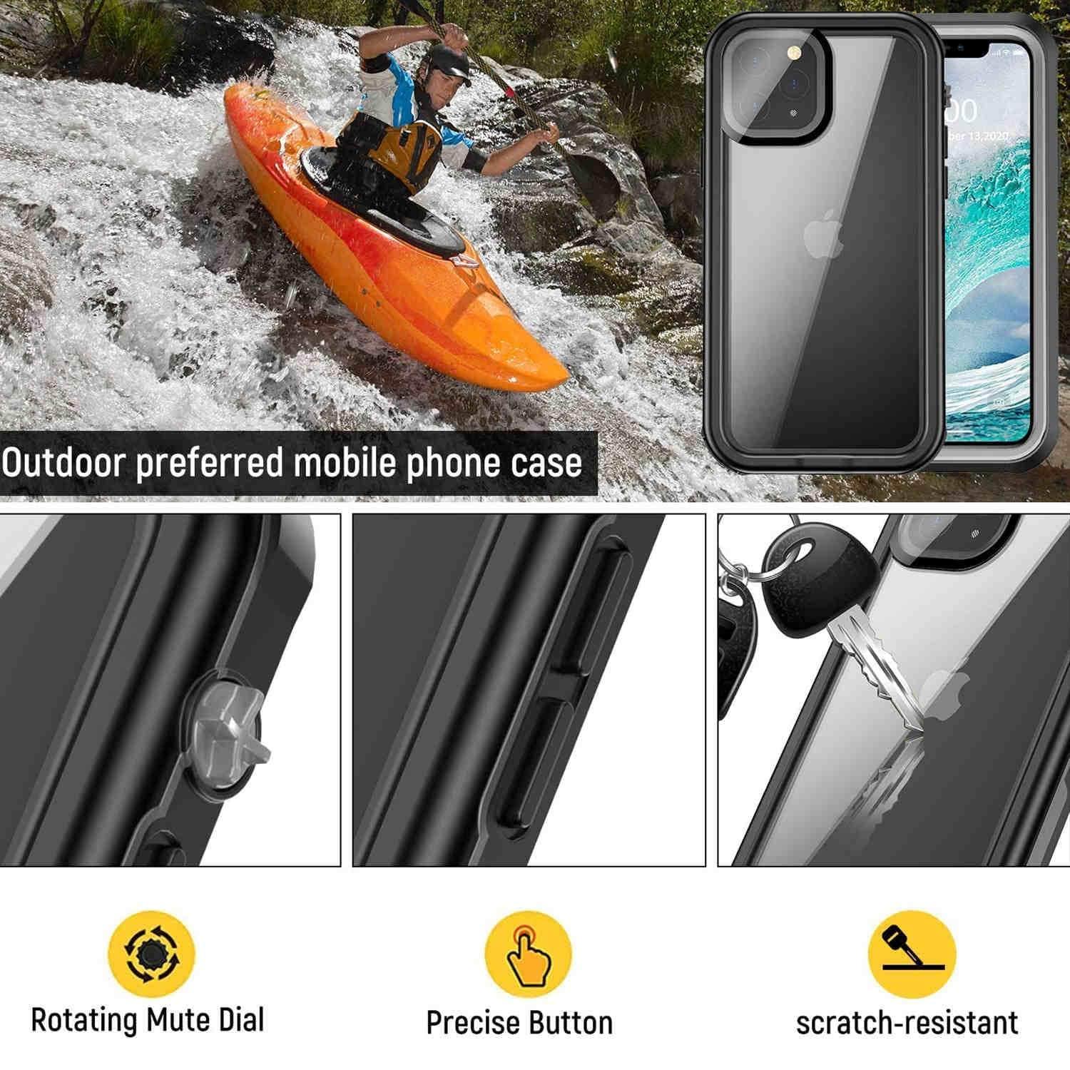 CaseBuddy Australia Casebuddy For iPhone 13 / Black Case iPhone 13 IP68 Waterproof Case