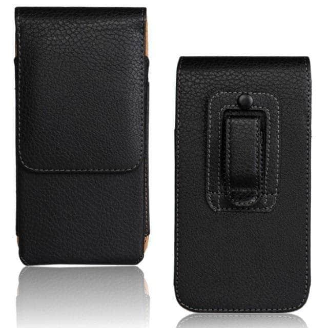 CaseBuddy Australia Casebuddy For iPhone 13 Mini / Litchi Vertical bag iPhone 13 Mini Phone Pouch Belt Clip Holster