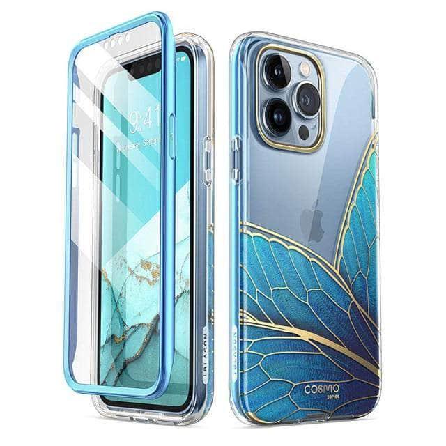 CaseBuddy Australia Casebuddy PC + TPU / Butterfly iPhone 13 Pro I-BLASON Cosmo Slim Full-Body Protective Case