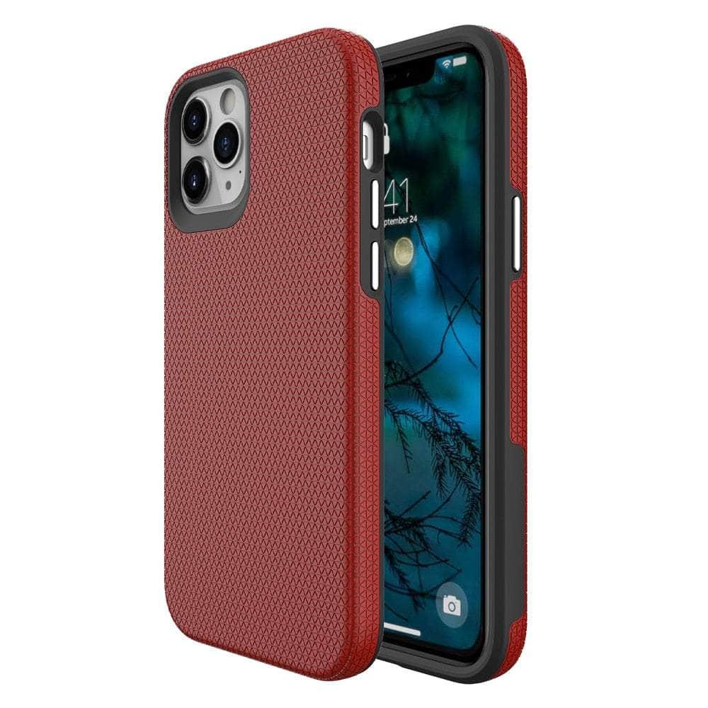 Casebuddy Red / for iPhone 14 Pro iPhone 14 Pro Dual Layer Heavy Duty Case