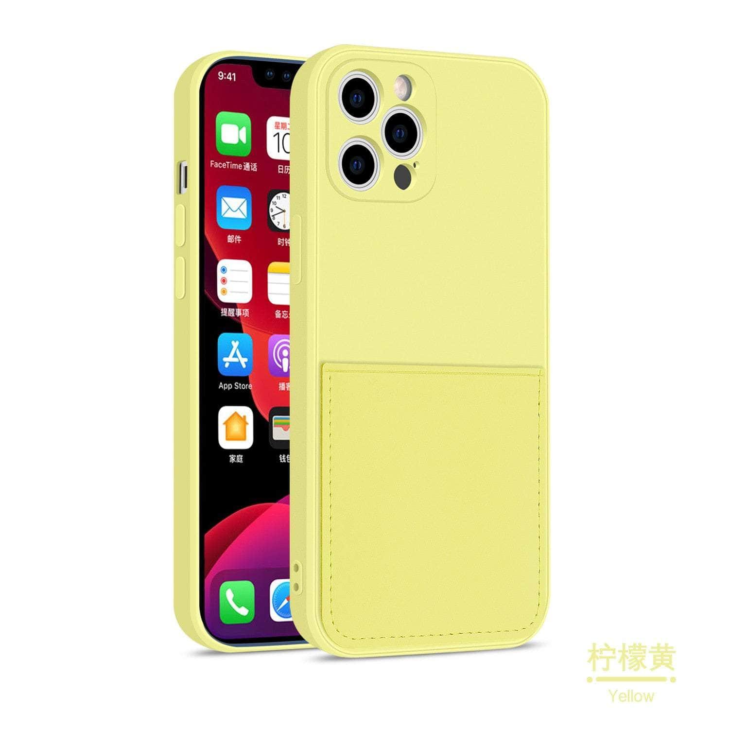 Casebuddy for iPhone 14 Pro / TU5 iPhone 14 Pro Silicone Card Holder Wallet